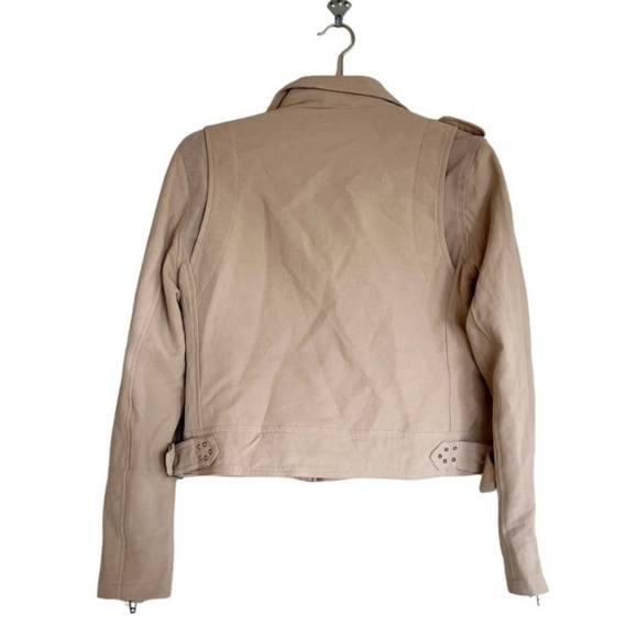 NWT BLANKNYC Crepe Moto Jacket - Picture 3 of 4